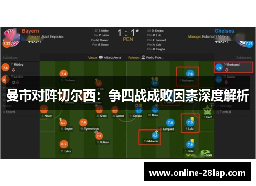 曼市对阵切尔西：争四战成败因素深度解析